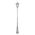 GT-168 Chester Large Single Head Tall Post Light - Powder Coated Finish / B22