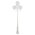 GT-627 Lisbon Four 30cm Spheres Curved Arms Tall Post Light - Powder Coated Finish / E27