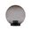 Polysphere 250mm Sphere 240V Polycarbonate Garden Light - Black Base - E27
