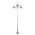 GT-1064 Monaco Triple Head Tall Plain Post - Powder Coated Finish / E27