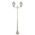 GT-137 Chester Twin Head Medium Post Light - Powder Coated Finish / B22
