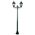 GT-137 Chester Twin Head Medium Post Light - Powder Coated Finish / B22