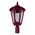 GT-166 Chester Large Post Top Light - Powder Coated Finish / B22