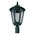 GT-166 Chester Large Post Top Light - Powder Coated Finish / B22