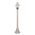 GT-234 Paris Single Head Short Post Light - Powder Coated Finish / B22