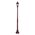GT-236 Paris Single Head Medium Post Light - Powder Coated Finish / B22
