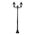 GT-237 Paris Twin Head Medium Post Light - Powder Coated Finish / B22
