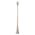 GT-238 Paris Single Head Tall Post Light - Powder Coated Finish / B22