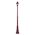 GT-238 Paris Single Head Tall Post Light - Powder Coated Finish / B22