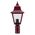GT-249 Paris Post Top Light - Powder Coated Finish / B22