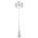 GT-282 Avignon Triple Head Tall Post Light - Powder Coated Finish / B22