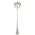 GT-432 Turin Triple Head Tall Post Light - Powder Coated Finish / B22