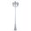 GT-432 Turin Triple Head Tall Post Light - Powder Coated Finish / B22