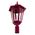 GT-486 Turin Large Post Top Light - Powder Coated Finish / B22