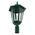 GT-486 Turin Large Post Top Light - Powder Coated Finish / B22