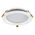 DECO-28 Round 28W Dimmable LED Tricolour IP44 Downlight - White