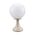 GT-503 Siena 25cm Sphere Pillar Mount - Powder Coated Finish / E27