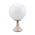 GT-504 Siena 30cm Sphere Pillar Mount - Powder Coated Finish / E27