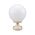 GT-530 Siena 20cm Sphere CTC Pillar Mount - Powder Coated Finish / E27