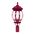 GT-696 Vienna Large Post Top Light - Powder Coated Finish / B22