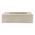 Mounting Block Architrave | Surface Mount | Polycarbonate | White/Black by Transco