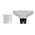 BC Lamp Holder Socket | 100W | Surface Mounted | Polycarbonate by Transco