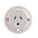 Surface Socket Flush Round Earth | 10A 240V | Recessed Mount | Impact-Resistant by Transco