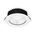 NEO-PRO Round 25W Recessed Dimmable LED Tricolour IP65 Downlight - White