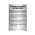 PVC Fire Exit Offences Sign | UV-Protected | Complies with NSW Regulations | 150mm x 225mm by Firebox