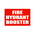 Self-Adhesive Fire Hydrant and Booster Location Sign | UV-Protected PVC | Easy Installation | Clear Visibility by Firebox