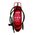 Mobile Wheeled Fire Extinguisher 50kg | 10A:80B:C:E Rating | Powder Coated Steel | Red Finish by Firebox