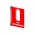 PVC Fire Extinguisher Location Right Angle Sign | UV-Protected | Indoor/Outdoor Use | 150mm x 225mm by Firebox