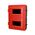 Double Plastic Fire Extinguisher Cabinet | Suits 4.5kg-9.0kg DCP & 3.5kg CO2 | Lockable with Strap | Durable by Firebox