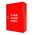 Fire Hose Reel Cabinet with Turn Lock | Powder Coated Steel | UV Resistant Red Finish | Compatible with 36m & 50m Reels by Firebox