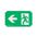 Left Arrow Whale Pictogram | Clear Directional Guidance | Compatible with elumen WHALE Range | Firebox