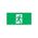 Running Man Mile Pictogram | Compatible with elumen MILE Range | Clear Emergency Guidance by Firebox