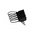Black Security Tie | Durable PVC Material | Single Use | Pack of 100 by Firebox