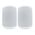Waterproof Outdoor Wall Mount Speakers White WTP660-WHT