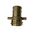 Brass 65mm Male QLD Thread Tail Coupling | Durable Brass Construction | Compatible with 64mm Lay Flat Hose | Reliable Hose Coupling by Firebox