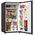 117L Bar Fridge | 0℃-8℃ Temperature Range | Reversible Door & Adjustable Shelves | Black by GAF