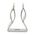 1" Fuse Clip for HV Fuses | 20-200A Amperage Rating | Durable Nickel Silver Alloy | Non-Indicating by Eaton