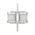 500A 690V AC Type T Fuse | High Speed | Double Barrel Design | Class aR by Eaton
