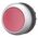 Illuminated Push Button Switch | Momentary Actuator | Red LED | Titanium Bezel by Eaton