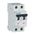 Miniature Circuit Breaker 2-Pole 32A | C Curve Tripping | 15 kA Switching Capacity | IP20 by Eaton