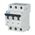Miniature Circuit Breaker 3-Pole 4A | C Tripping Characteristic | 15 kA Switching Capacity | IP20 by Eaton