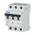 Miniature Circuit Breaker 3 Pole 10A C Curve | 15 kA Switching Capacity | IP40 Protection by Eaton