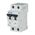 Miniature Circuit Breaker 2-Pole 10A | C Curve | 15 kA Breaking Capacity | IP20 Protection by Eaton
