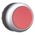 Industrial Control Pushbutton Red | Momentary Flat Design | Titanium Bezel | Compact Size by Eaton