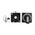 Lockable Door Coupling Handle | Extension Shaft for ON/OFF | Padlock Compatible | Eaton PKZ0-XH