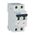 Miniature Circuit Breaker 2-Pole 1A | 240V AC/415V AC | IP20 Rated | Eaton